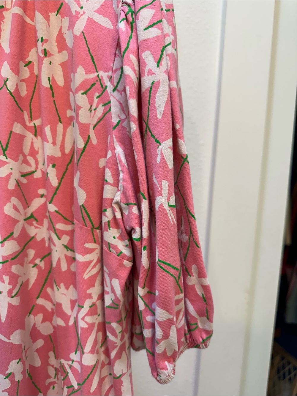 Lilly Pulitzer Pink and White Floral Midi Dress - Picture 3 of 7